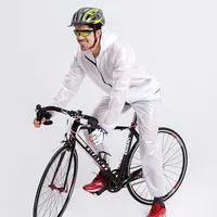 Offre spéciale maillot de cyclisme imperméable à manches longues imperméable vent manteau de pluie coupe-vent vêtements de vélo vtt hommes femmes veste de vélo 5