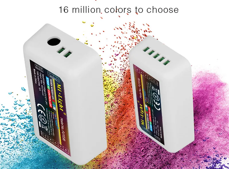 MiLight 2,4G RF беспроводной Одноцветный диммер CCT RGB RGBW RGB+ CCT FUT035 FUT036 FUT037 FUT038 FUT039 Светодиодная лента контроллер