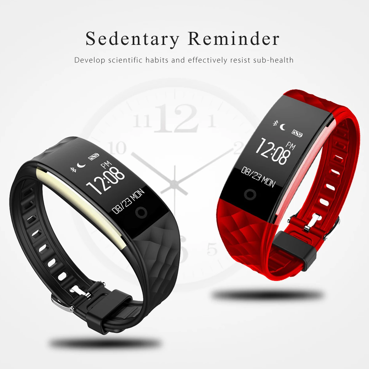 Bluetooth Digital Watches Men Women Heart Rate GPS Sport Track LED Watches Fitness Pedometer Smart Watch Bracelet Military Clock