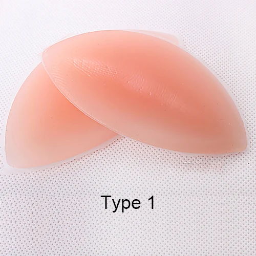 1 Pair Soft Silicone Gel Bra Breast Enhancer Push Up Inserts Pads Women