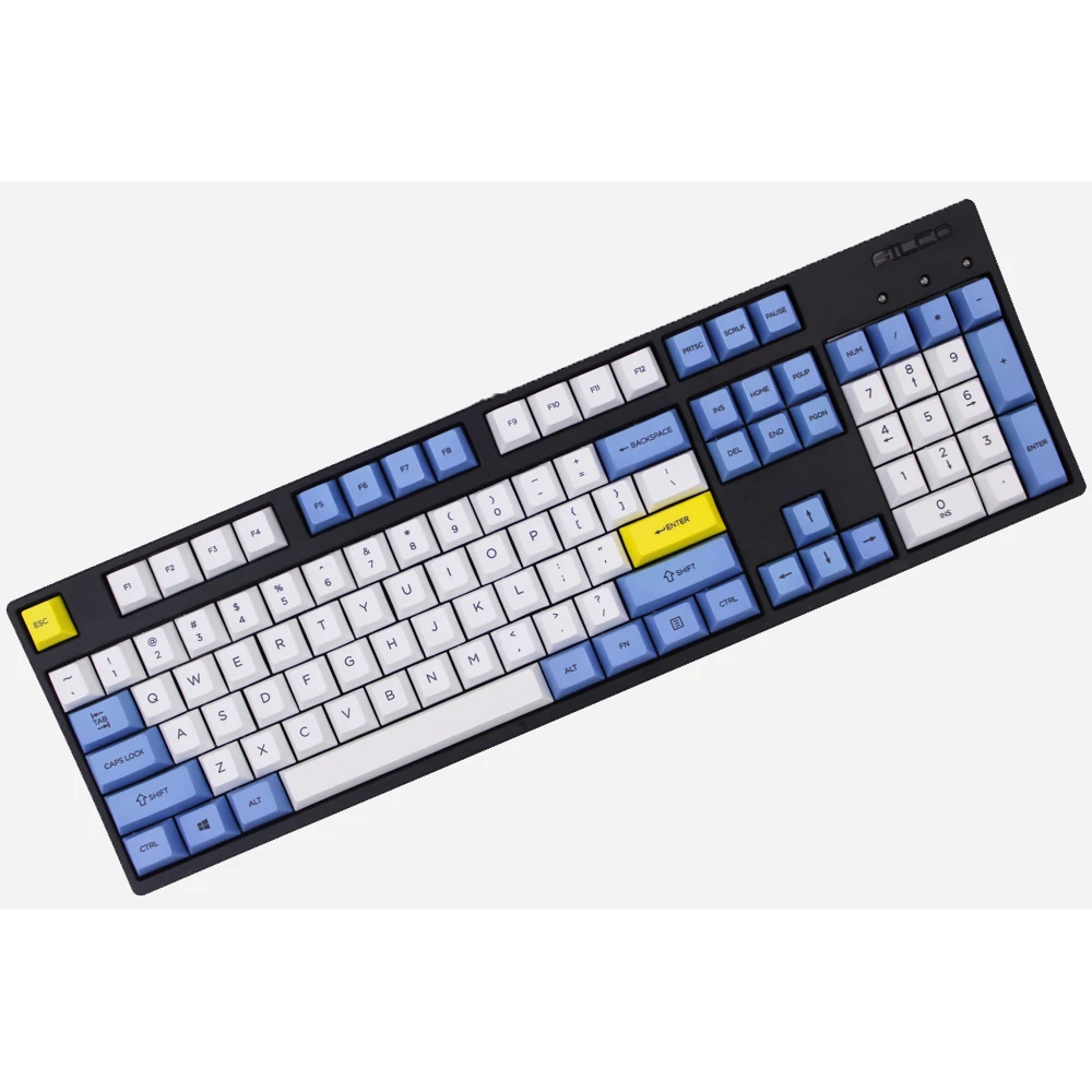 MP Вишневый профиль keycap 87/104 клавиш толстые PBT краситель сублимированные keycaps MX