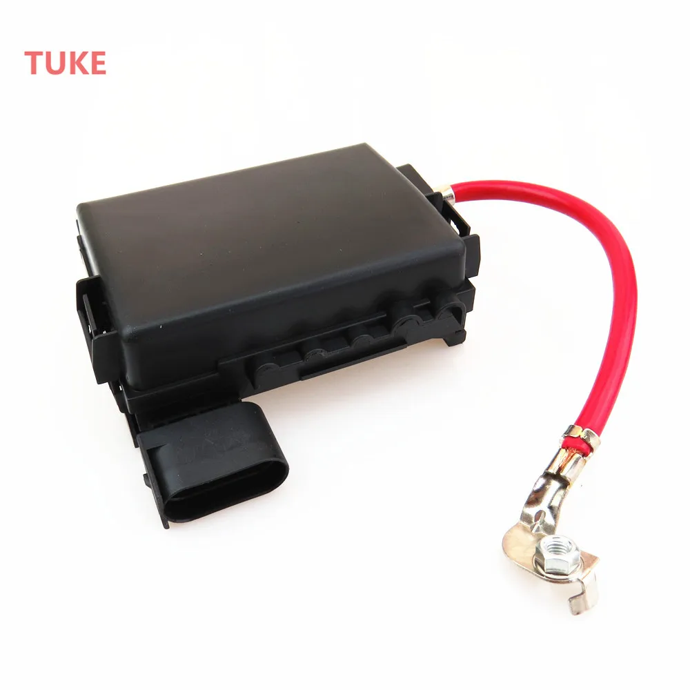 TUKE 1 Set Battery Circuit Fuse Box Assembly + Plug Cable For A3 S3 VW Beetle Bora Golf MK4 Jetta Seat Leon 1J0937617D 1J0937773-in Fuses from Automobiles ...