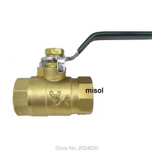 10 шт. 2 пути DN20 3/" латунь шаровой кран