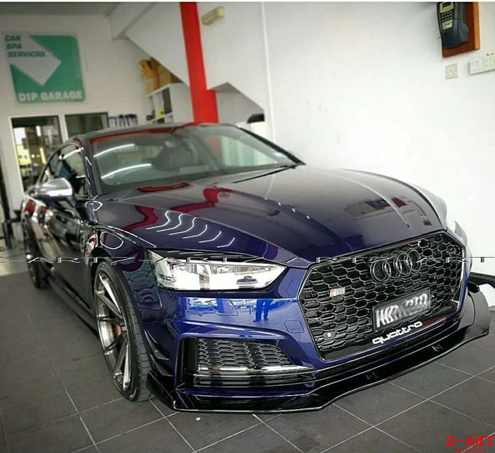 Z-ART aerokit из углеродного волокна для Audi A5 S5 комплект из углеродного волокна bpdy для Audi A5 S line S5- углеродное волокно аэродинамический комплект