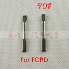 № 90 ключ пустая головка для стержня дистанционного ключа лезвия для FORD Флип дистанционного автомобиля замена лезвия-ключа
