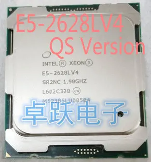 Процессор Intel Xeon QS версии E5 2628LV4 E5-2628LV4 ГГц 12-ядерный 30 Мб 75 Вт 2628L V4 LGA2011-3 1 90 оригинал