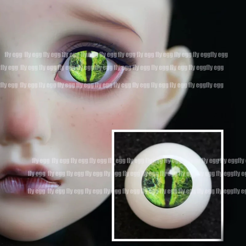 Green beas eyes Bjd пластиковые sd глазные яблоки для 1/3 1/4 1/6 8 мм 12 14 16 18 20 22 см bjd кукол|Куклы|