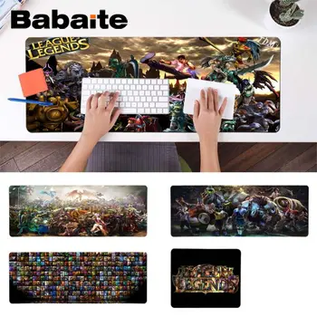 

Babaite In Stocked LOL League of Legends Customized laptop Gaming mouse pad Large Lockedge Mouse pad PC Computer mat