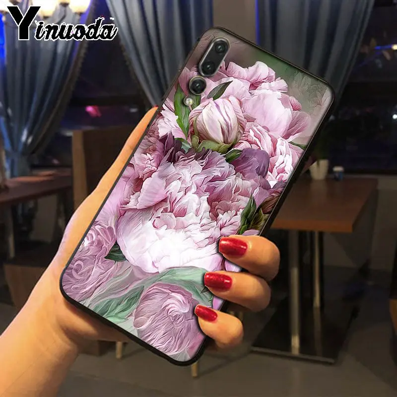 Pink Flower Peony On The Vase
