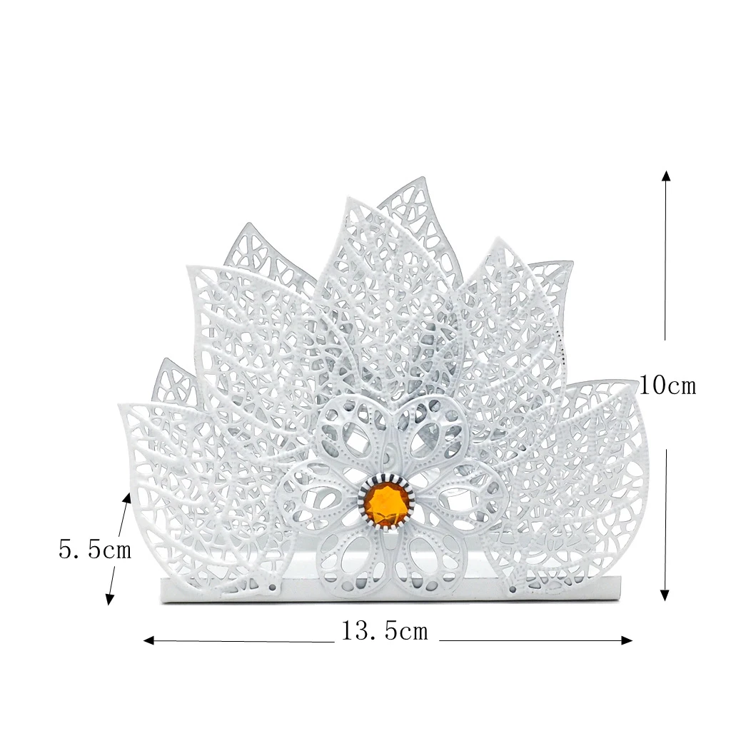 Новая Европейская металлическая для салфеток, держатель для бумаги, диспенсер для салфеток, домашний, вечерние, обеденный стол, Декор - Цвет: A