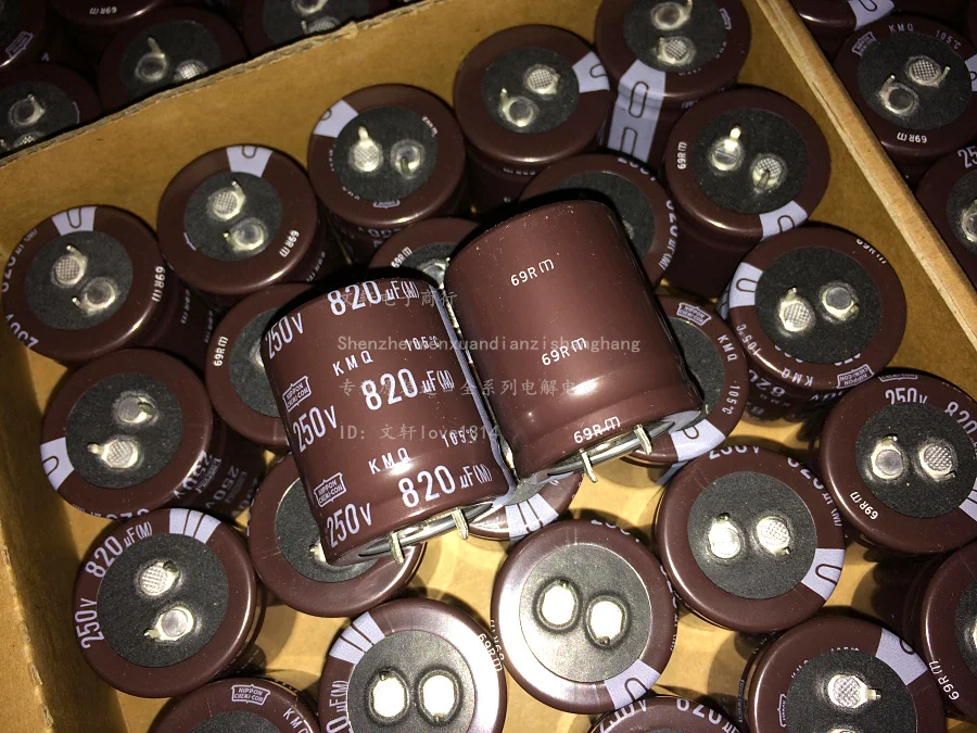 

odroid 10PCS CHEMI-CON 250v820uf KMQ 30x35MM NIPPON Aluminum Electrolytic Capacitor kit freeshipping new real NCC 820uf 250v