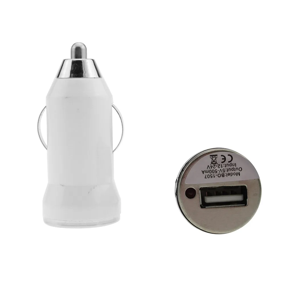 1 шт. Мини Автомобильное зарядное устройство универсальное USB зарядное устройство прикуриватель для IPOD для Blackberry USB для смартфона автомобильный Стайлинг