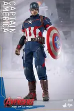 HT1/6th scale doll model 12″ Action figure doll,Marvel’s The Avengers 2 Captain America with 2 head.Collectible Figure model toy