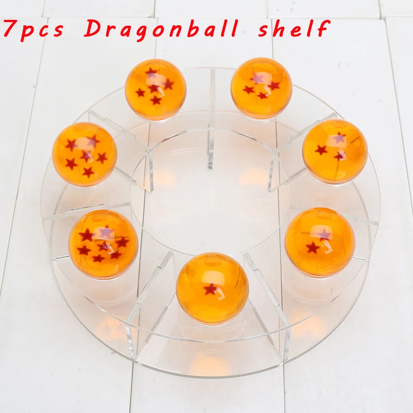 

Anime Dragon Ball Dragonball Z Figues The Display Shelf Holder for 3.5cm / 4cm 7 stars Crystal ball Dragonball Action Figure Toy
