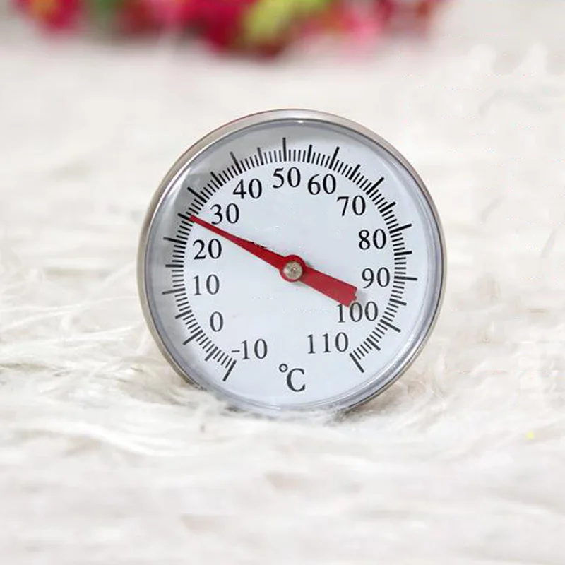 

Mechanical Thermometer Coffee Milk Foaming Candy Food Meat Liquid Cooking Probe Thermometer Clip Kitchen Baking Tools
