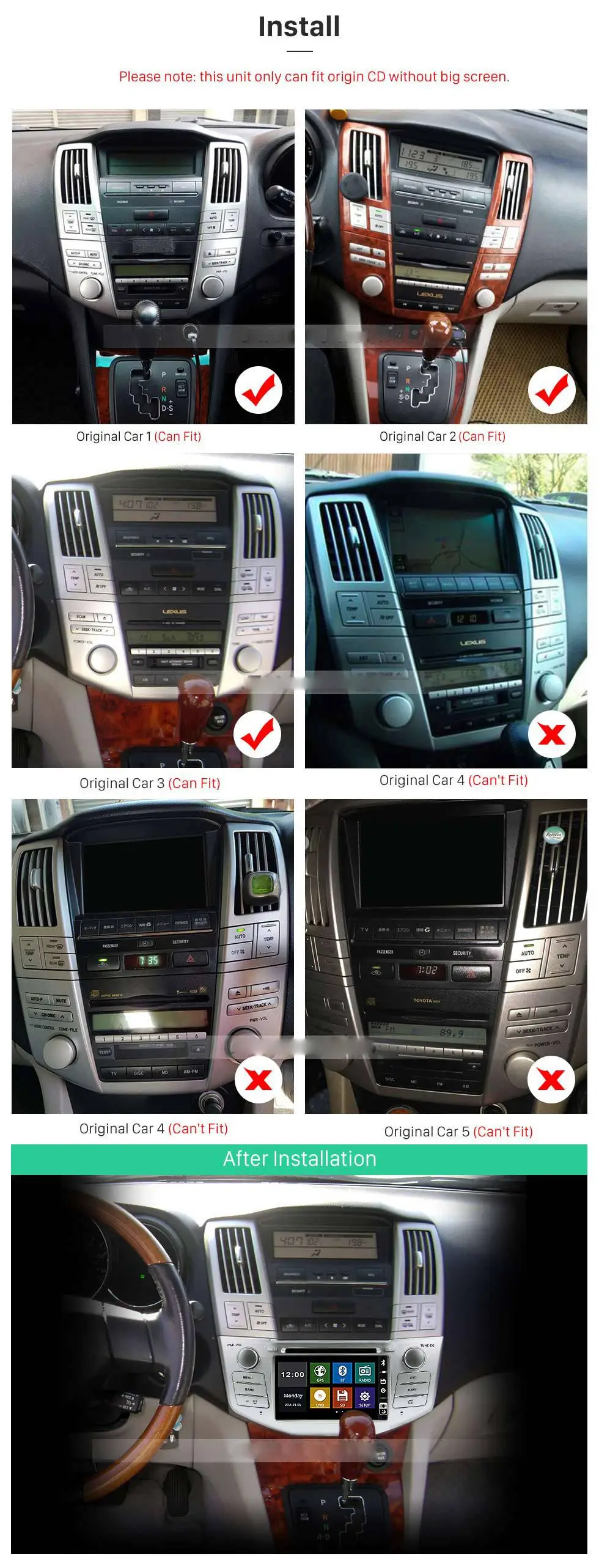 Perfect 7" Car DVD player with GPS(optional) CANBUS BT/TV,USB/SD,audio Radio stereo,car multimedia headunit for TOYOTA LEXUS RX330/RX350 19 Perfect 7" Car DVD player with GPS(optional) CANBUS BT/TV,USB/SD,audio Radio stereo,car multimedia headunit for TOYOTA LEXUS RX330/RX350 19