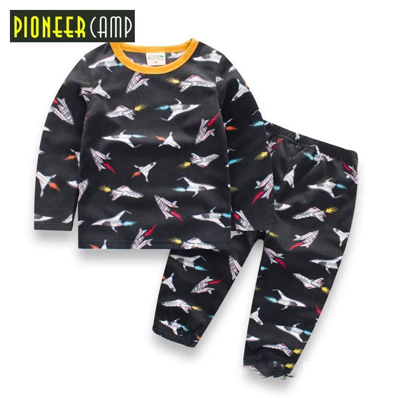 Pioneer Camp Kids 2017 Autumn Clothes Baby Boys Clothing Set Baby Boys