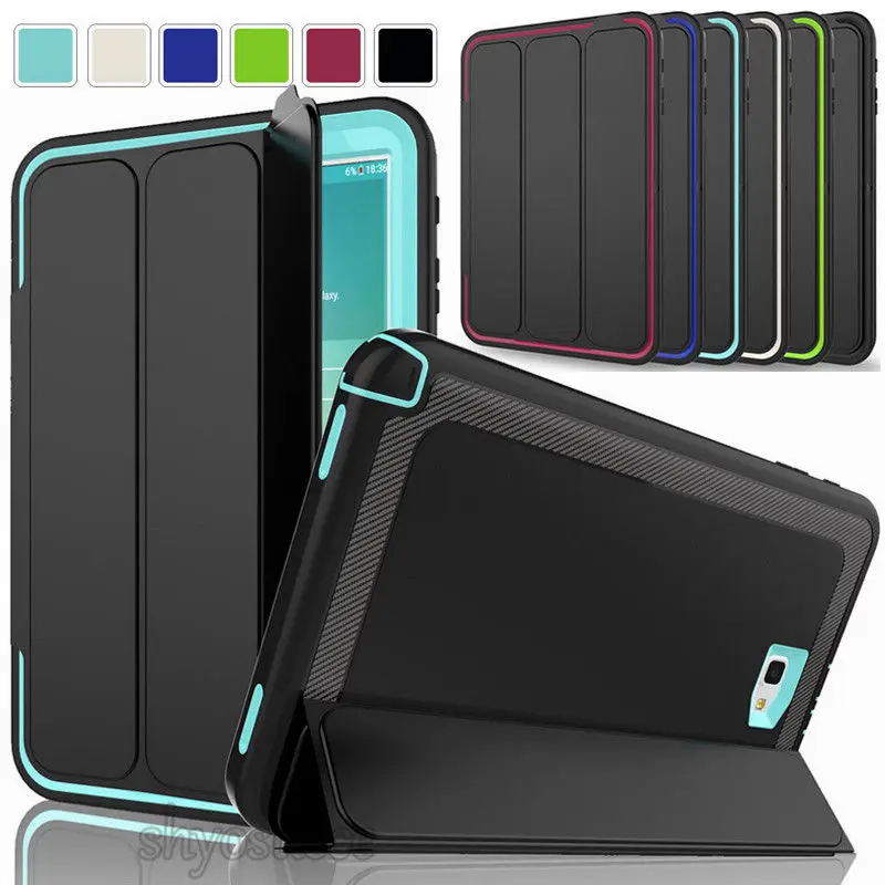 Shockproof Heavy Duty Flip Stand Cover For iPad Pro 12.9 2017 Case Smart Silicon Protective Tablet Fundas For iPad Pro 9.7 2016