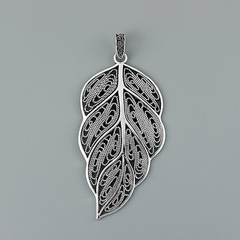 2 шт. подвески в виде листьев филиграни 95 х46 мм|diy pendant|pendant diyalloy pendant |