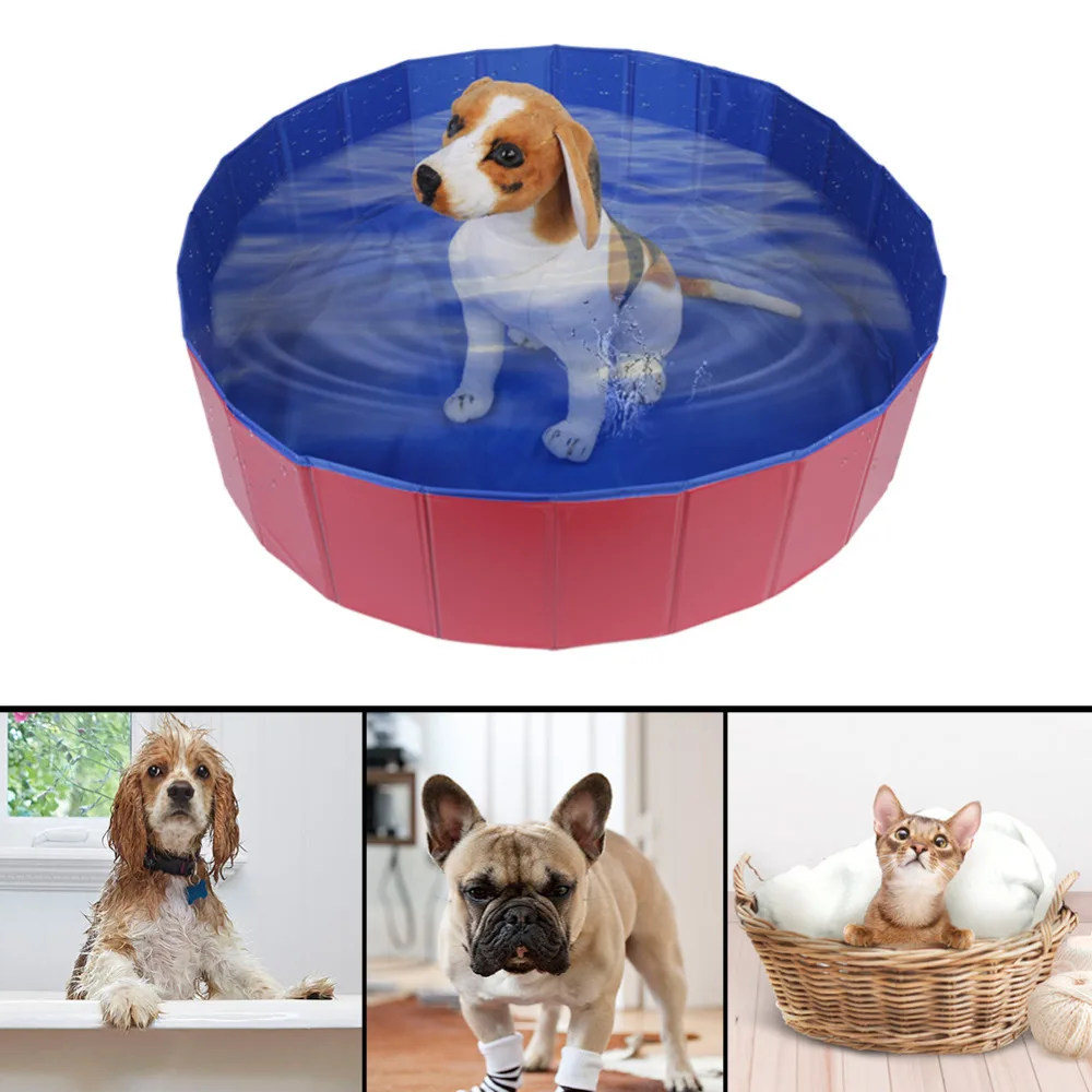 Portable Pet Bathtub For Large Pet Products PVC Foldable Swimming Pool