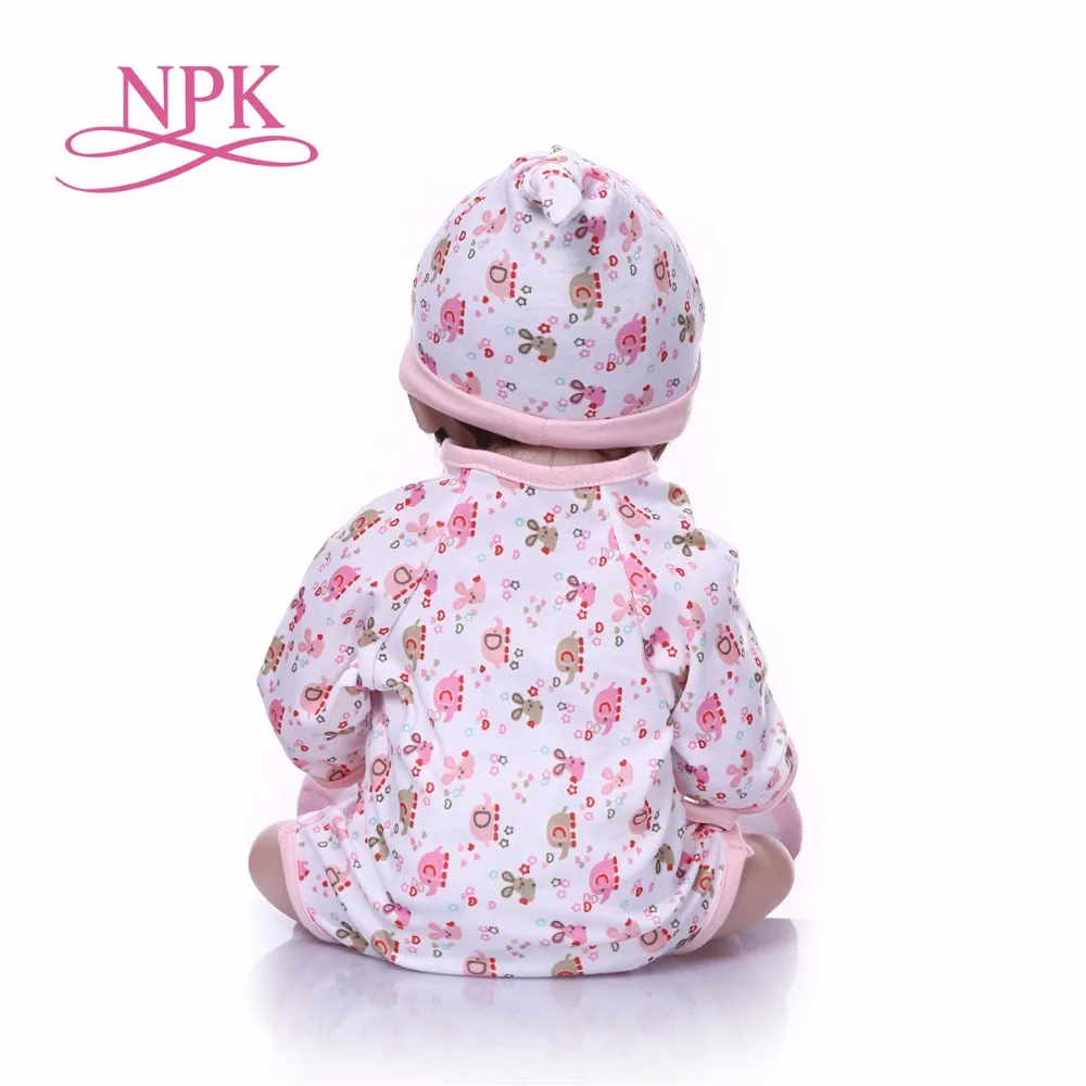Полный Силиконовый reborn baby dolls 20 &quot50 см новорожденный девочка живой ребенок