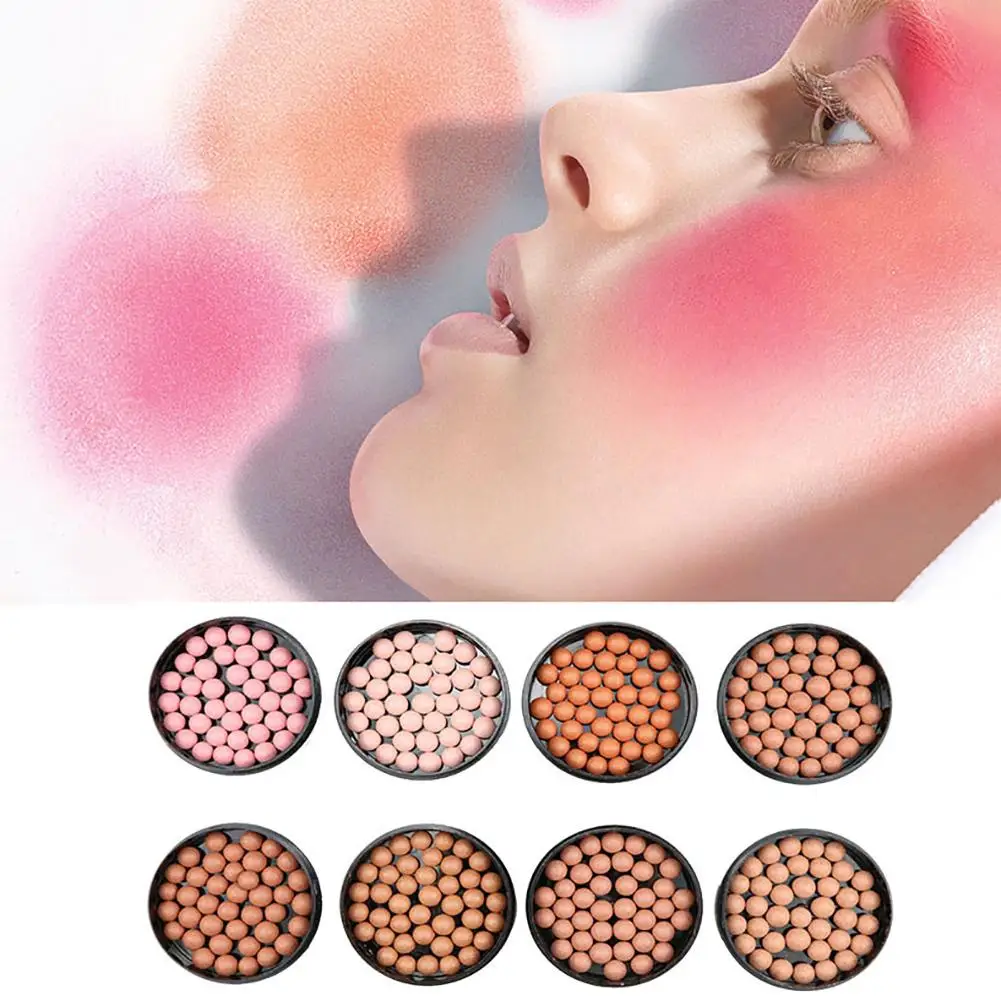 

LUWHICEY Blush Ball Face Foundation Shading Powder Bronzer Eye Shadow Contour Cosmetics