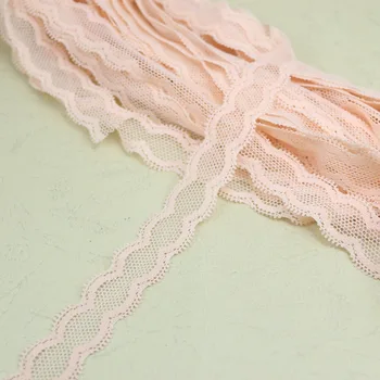 

Promotion! elastic stretch Lace trim 10 yards 19mm width tangerine crush headband/garment/clothes accessories