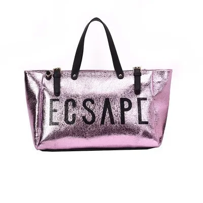 Чемодан с блестками, дорожная сумка, органайзер, для улицы, женские спортивные сумки для фитнеса, тренировок, йоги, вещевой мешок, блестящие розовые спортивные сумки для женщин - Цвет: Pink