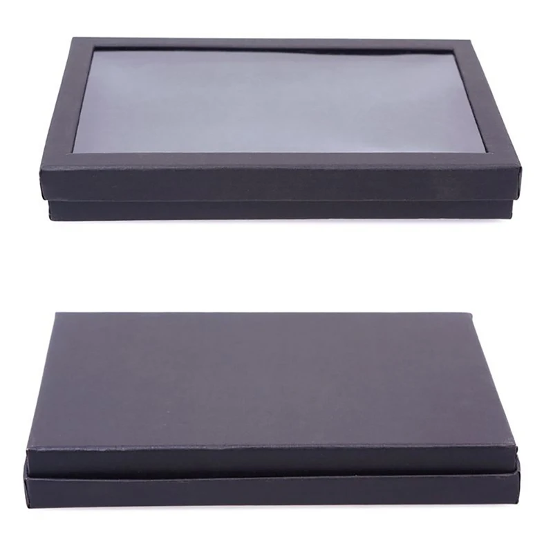 36 Slots Earring Case Display Jewelry Organizer Tray Ring Box Storage 21.7x13.5x3cm