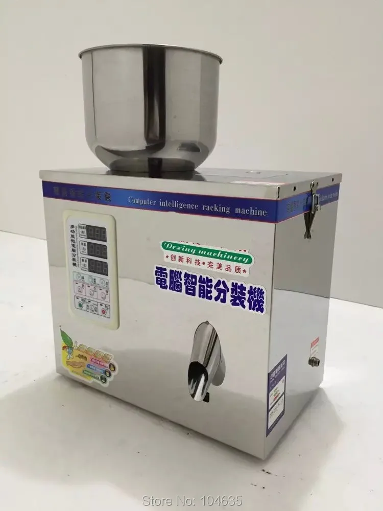 1-25g Automatic scale herb filling and weighing machine tea leaf powder grain,medicine,seed,salt rice packing machine powder