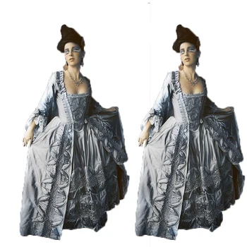 

Tailored!Royal taffeta French Duchess Civil war Theatre Southern Belle DRESS Tartan Victorian Colonial dresses HL-283