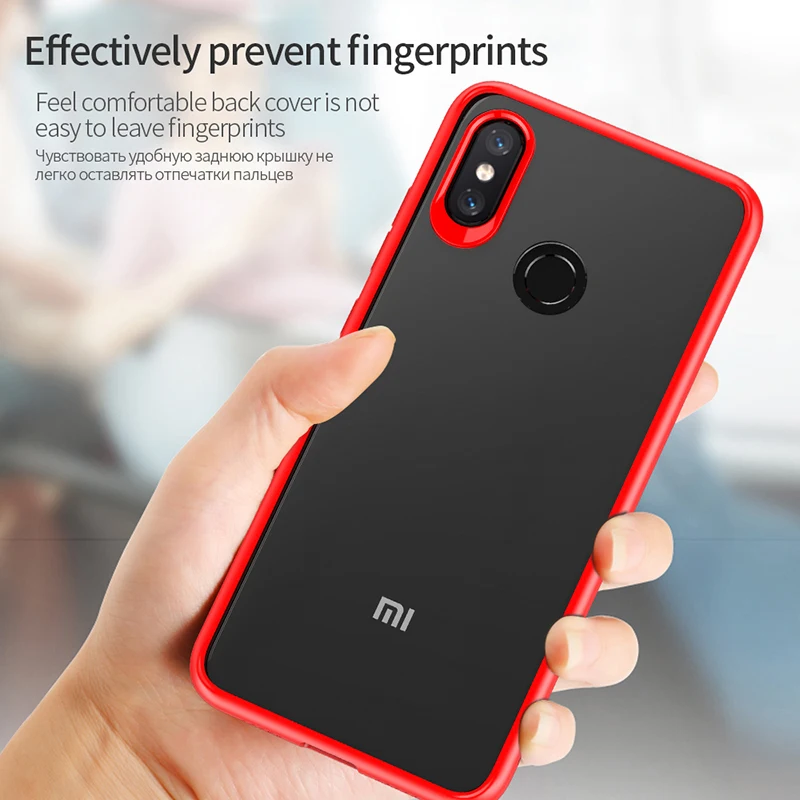 Phone-Bag-Case-Cover-For-Xiaomi-Mi-8-Case-Luxury-Soft-Silicone-Edge-Transparent-Hard-PC (3)
