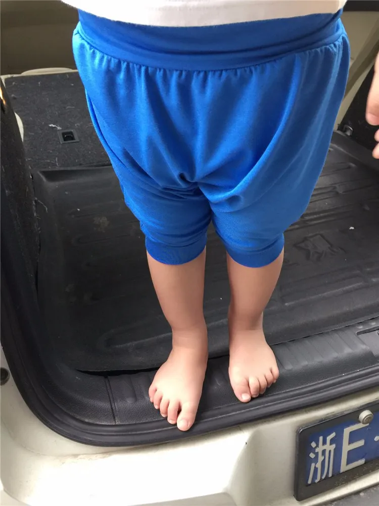 Распродажа летних стильных штанов Хлопковые штаны-шаровары для мальчиков и девочек Штанишки для малышей 1-5 лет Мешковатые штаны