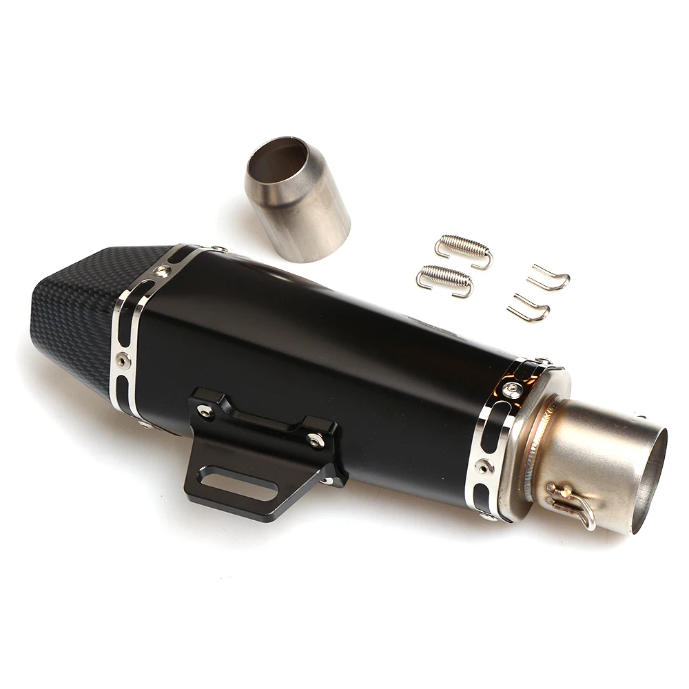 Universal Motorcycle Exhaust Pipe Scooter Modified 51mm exhaust Muffler