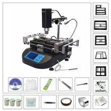 Honton HT R490 аппарат для bga-сварки пайка горячим воздухом станция с универсальными трафареты для сварки BGA набор инструментов