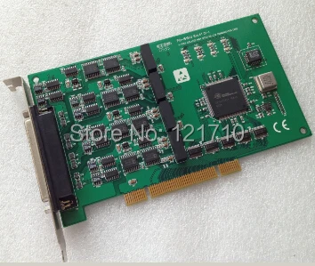 Промышленное оборудование доска PCI-1610CU Rev. A1 01-1 4 порта изолированный высокая скорость RS-232 связи карты