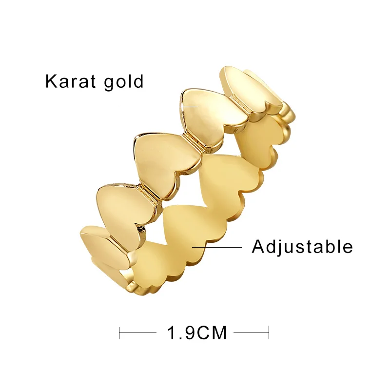 Новое поступление, кольца «любовь навсегда» сердце для женщин, креативный дизайн, милое модное кольцо на палец, ювелирные изделия, подарки для девушек, регулируемые