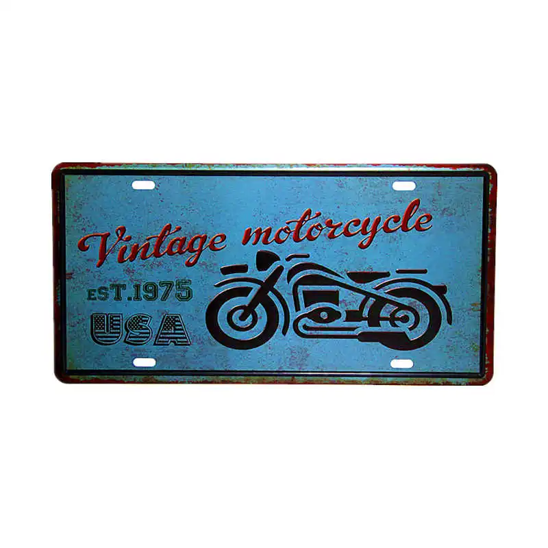 1975 License Plates of America poster