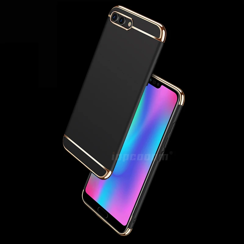 Чехол для Huawei honor 10 задняя крышка роскошные Жесткие защитные чехлы телефонов из