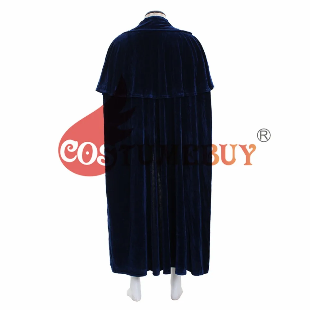 CostumeBuy, Мужская мантия, бархатный плащ, пальто, куртка, Wicca Robe, средневековый плащ, шаль для Хэллоуина, опера, косплей, LARP, костюм ведьмы, волшебника