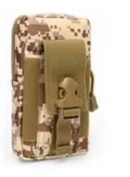 Новая нейлоновая тактическая сумка для отдыха на открытом воздухе Molle Военная поясная сумка для мобильного телефона для ключей Военная Сумка для кемпинга походная дорожная сумка для хранения - Цвет: 6