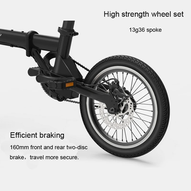 Perfect 16inch electric bike folding electric bicycle Smart mini removable battery electric bike Large wheel bike Super light bicycle 12