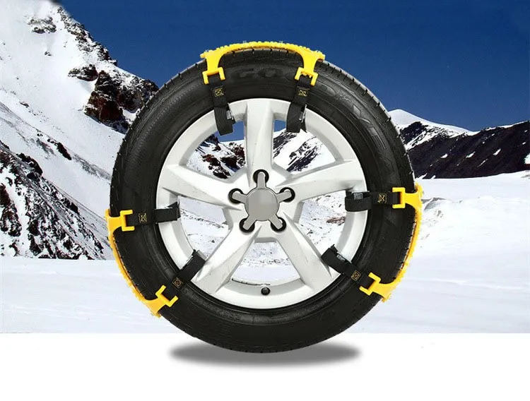1 шт. грузовики цепи для снега колеса автомобиля Универсальные зимние грязевые шины защитная цепь автомобильные дорожные аксессуары безопасности поставка