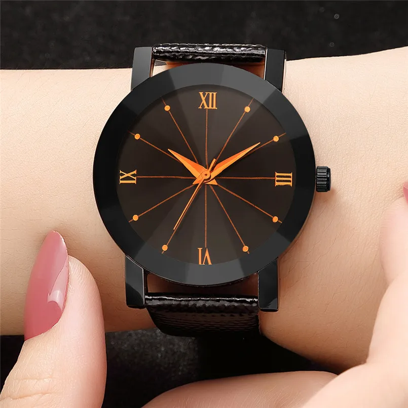 

Luxury Quartz Sport Military Stainless Steel Dial Leather Band Wrist Women Watches Bracelet Watch Ladies relogio feminino 2018