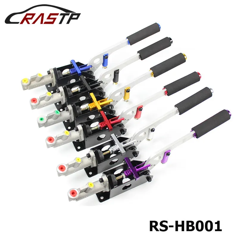 

RASTP Colorful Adjustable Drift Hydraulic E-Brake Racing HandBrake Lever Grip with 0.75"Master Cylinder RS-HB001