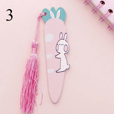 1 шт. Kawaii кисточкой линейки креативный морковка, кролик линейки для детей девочек подарок школьные офисные принадлежности Измерьте канцелярские инструменты - Цвет: 3