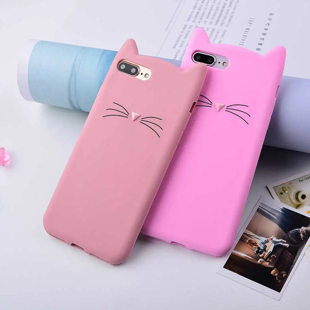 Мягкие силиконовые чехлы для телефонов Iphone 11 pro Max X 6 6s 7 8 Plus XS MAX XR 3D мультяшный
