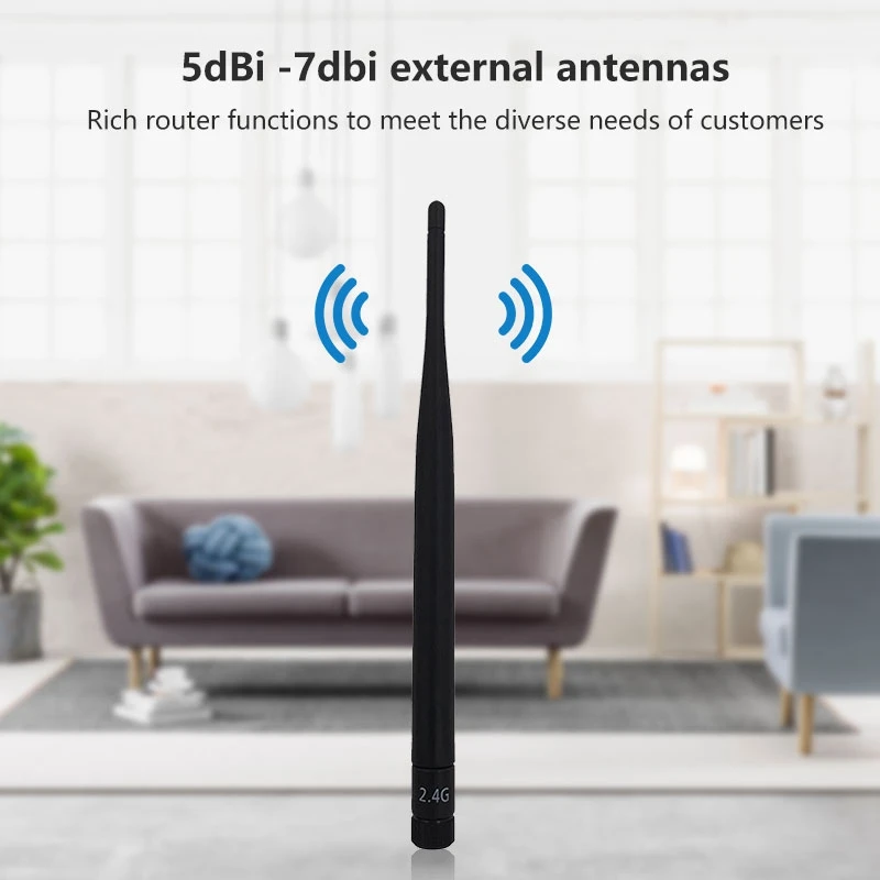 Cioswi Strength Wifi Signal 2.4G 3G 4G 5G Lte Wifi Antenna High Gain External Antenna Wide Range For Wireless Wifi Router