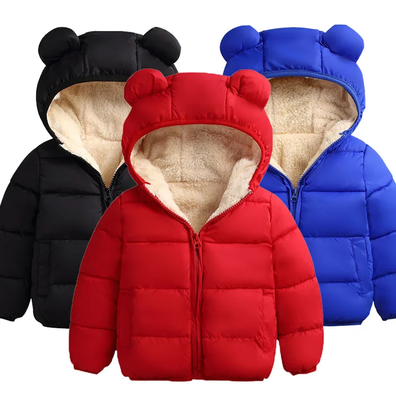 

Baby Girls Jacket 2019 Autumn Winter Jacket For Girls Coat Kids Warm Hooded Outerwear Coat For Boys Jacket Coat Children Clothes