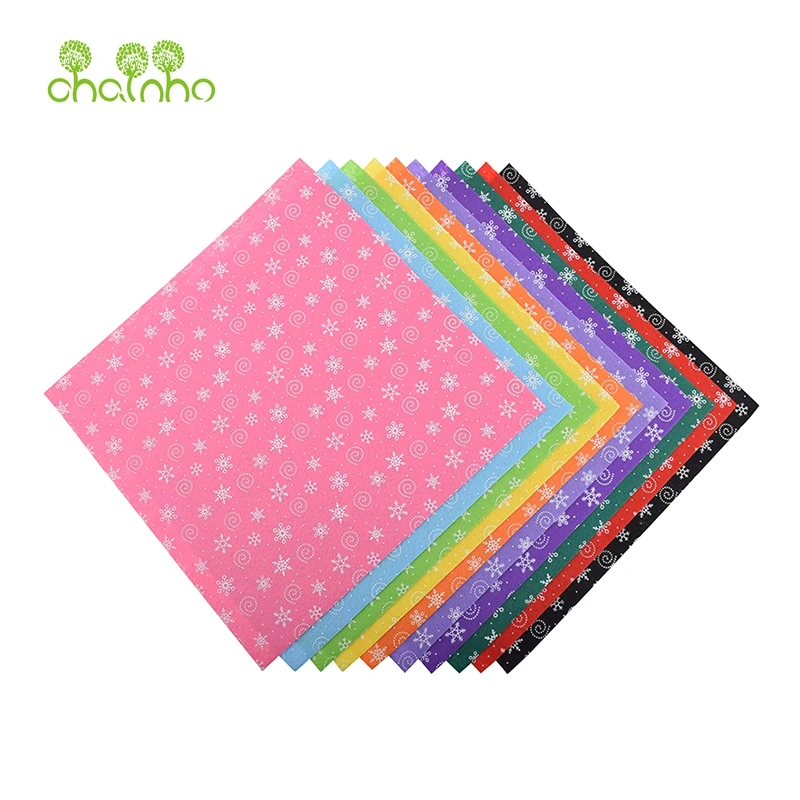 

Nonwoven Felt Fabric/1mm Thickness/Printed Polyester Cloth of Home Decoration Bundle for Sewing Dolls & Crafts/10pcs 30cm*30cm